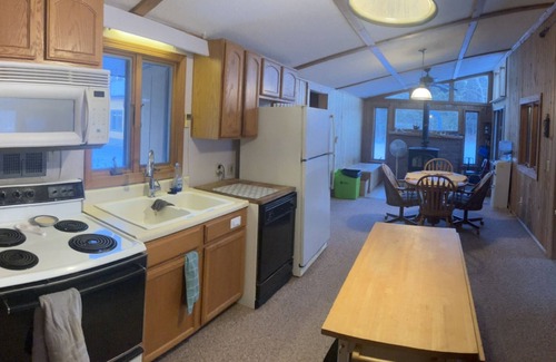 Hulbert Township Cabin | Cozy Cabin located directly on the ORV trail. Peace & seclusion.