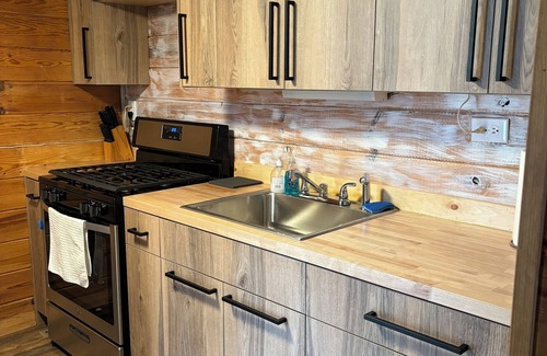 Wellston Cabin | Cozy Cabin near Tippy Dam -Pet Friendly by Janix Escapes