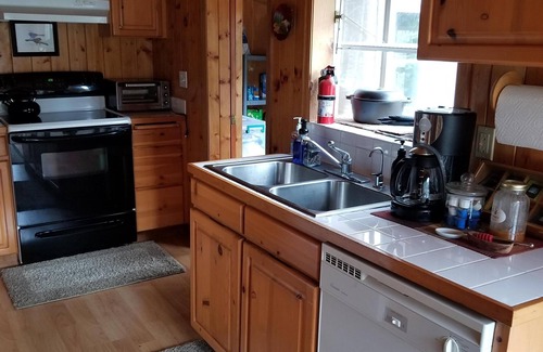 Baring Cabin | Cozy cabin on the river near Stevens Pass. Pet friendly with lots of amenities