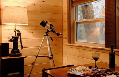 Rock Stream Cabin | Cozy Cabin with private woods in charming Rock Stream NY.