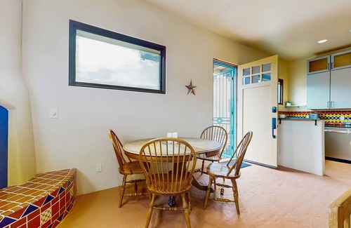 Santa Fe House | Cozy Casita in the Heart of Santa Fe with gas kiva fireplace and private patio