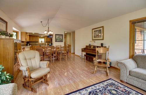 Frazee House | Cozy Frazee Lake Home w/Hot Tub & Fire Pit!