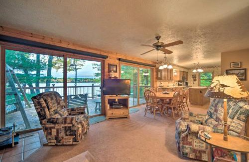 Chief Lake House | Cozy Hayward Cottage with Dock and Lakefront View