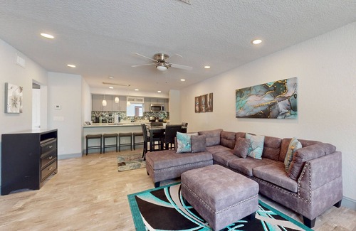Riviera Beach House | Cozy home with B.B.Q.grill, hot tub, central AC, and enclosed yard