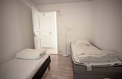 Aspet Resort | Cozy house with large wooden deck near the sea and the beach