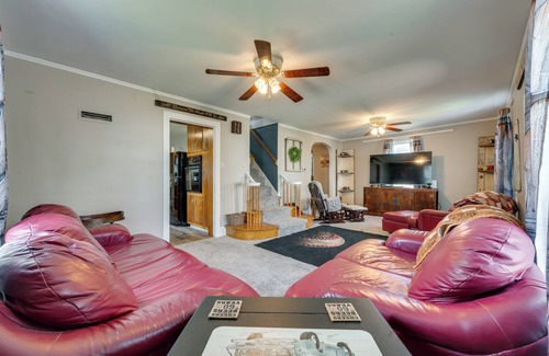 Dyersville House | Cozy Iowa Getaway w/Patio & Fenced-In Yard!