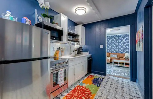 Winston - Salem House | Cozy King Blue H2O Staycation , Stock Tank Pool, Hot Tub, Fire Pit Pets OK!