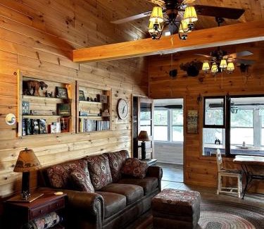 Wells House | Cozy Lakefront Cabin Perfect for a Family Getaway in Wells, NY