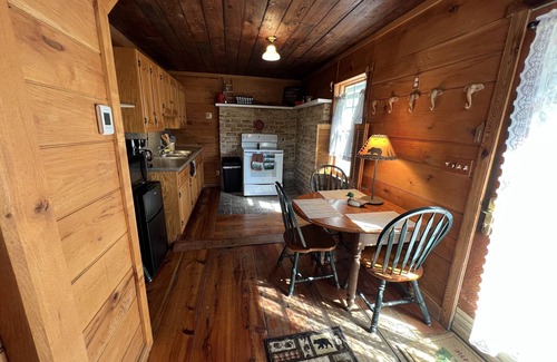 Elliottsburg Cabin | Cozy little cabin with creek access. Great for fishing or tubing!
