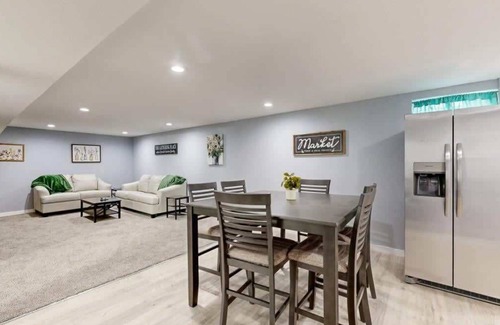 South Westminster House | Cozy Lower Unit | King & Bunk Bed | Great for Families