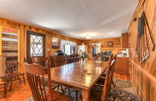Mount Union Cabin | Cozy Mount Union Cabin w/Fire Pit & River Access