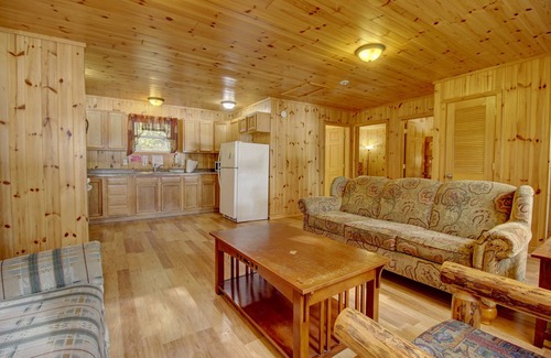 Lac du Flambeau Cabin | Cozy Northwoods, Lake Cabin with private dock. Pet Friendly family cabin