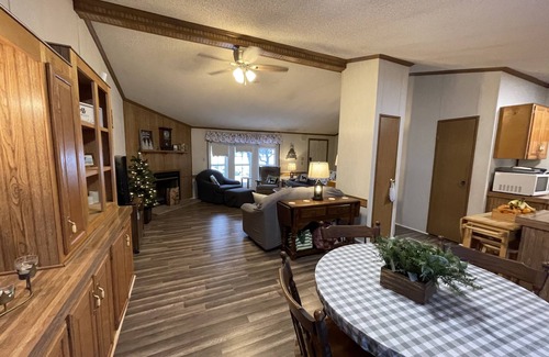Hulbert House | Cozy Place w/Rustic Bunk house ORV Trail at end of driveway Sleeps 8-10