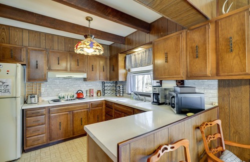 Locust Lake Village Cottage | Cozy Pocono Lake Cottage w/Fire Pit + Ping Pong!