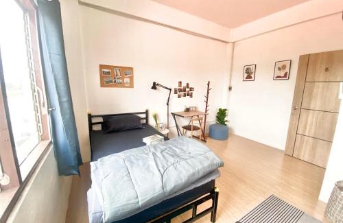 Salaya House | Cozy Room Near Mahidol University ห้องพักรายวันราคาประหยัด