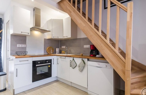 Cosqueville Cottage | Cozy Seaside Cottage with Private Courtyard, Near Beach, Bikes Included