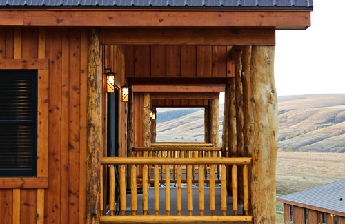 Belt Cabin | Cozy Two Bedroom Cabin on Private Montana Dude Ranch - Angler's Perch