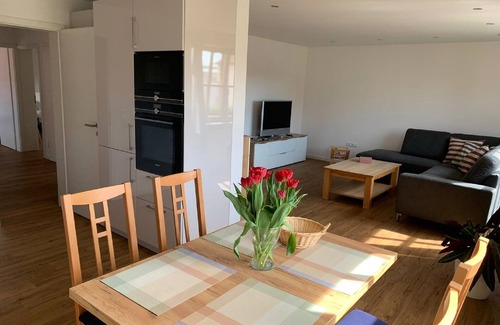Kolitzheim Apartment | Cozy vacation apartment (80 sqm) for up to 4 people with fully equipped kitchen