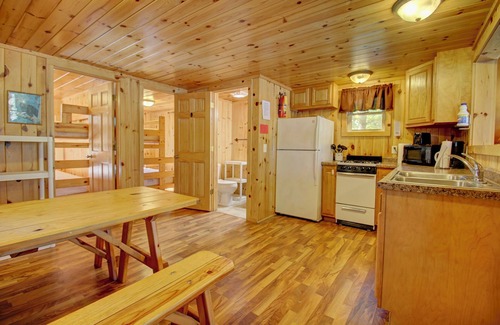 Lac du Flambeau Cabin | Cozy, Wisconsin Northwoods, Lake Cabin w/private dock. Family & Pet Friendly!