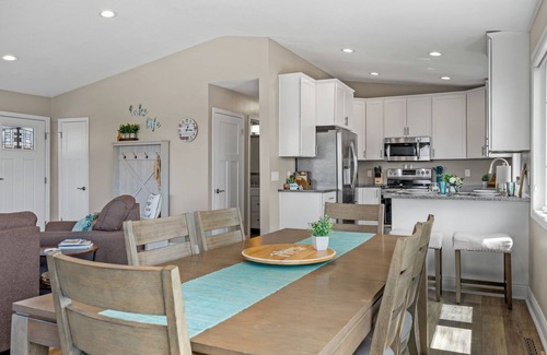 Faribault House | Cozy, year-round lake home with magnificent sunset views, lake access and dock.