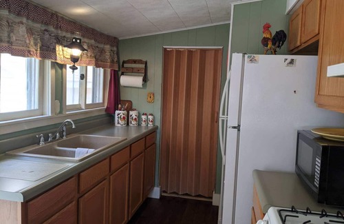 Catawissa Cottage | Creekside Cottage Next to Knoebels Amusement Resort. Large Yard, Fire Pit, Patio