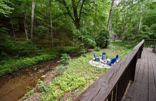 Young Harris House | Creekside Getaway
