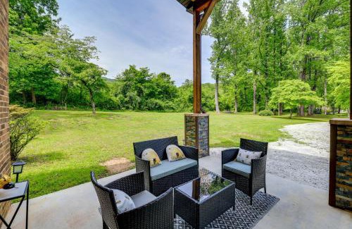 Lambsburg House | Creekside Retreat with Mtn Views in Lambsburg!