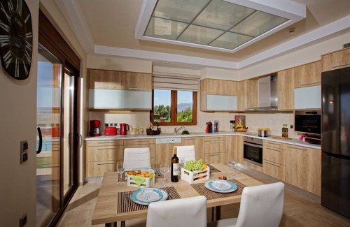 Malevizi Villa | Cretan Vineyard Hill Villa | private pool, panoramic view, beautiful vineyard