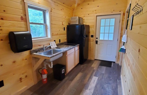 Gaines Cabin | Crooked Creek Cabin 6 - Cabin Six: Handicap accessible cabin nestled in the PA Wilds with modern amenities and Pine Creek access for all to enjoy.