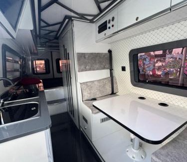 Hliðar Apartment | Custom made Mercedes sprinter RV