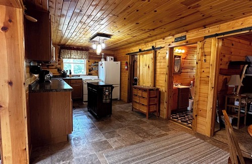 Finlayson Cabin | Cute cabin on Big Pine Lake with a large fenced yard and lake access
