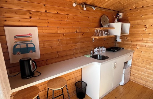 Waihi Beach Cabin | Cute cabin with sea views and oh so close to the beach.