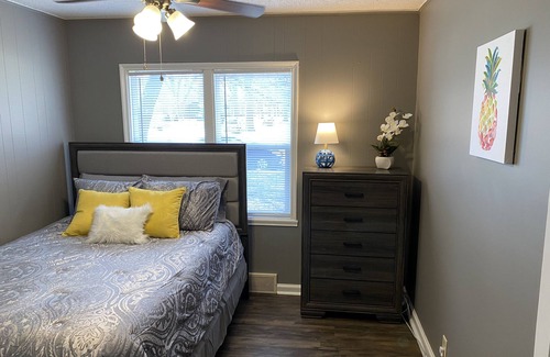 Fremont Apartment | Cute, Cozy& Clean! 1-bed apartment. Fast WiFi. Great for traveling worker!