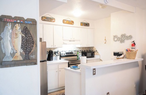 Bay Area Condo | Cute! Cozy Corpus Christi Condo with All the Essentials. Minutes From Everything