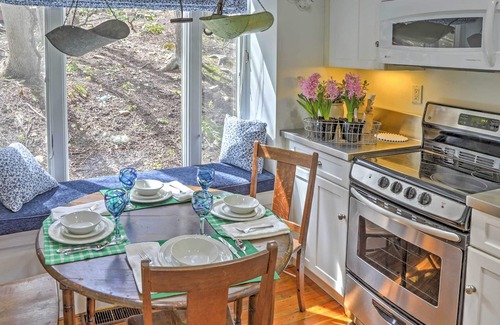 New Preston Cottage | Dainty New Preston Cottage w/Dock & Lake Views!