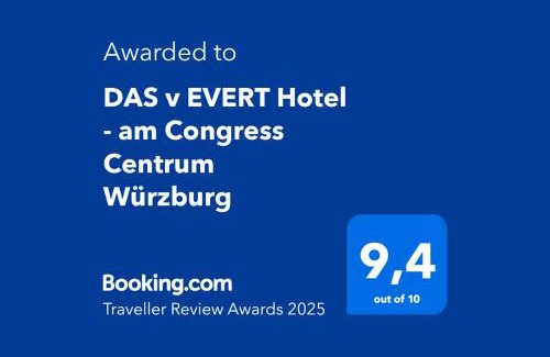 Wurzburg City Centre Hotel | DAS v EVERT Hotel - am Congress Centrum Würzburg