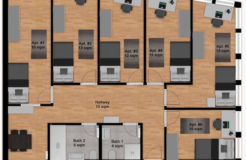 Solln Resort | 112 m² Private room ∙ 1 bedroom ∙ 1 guest