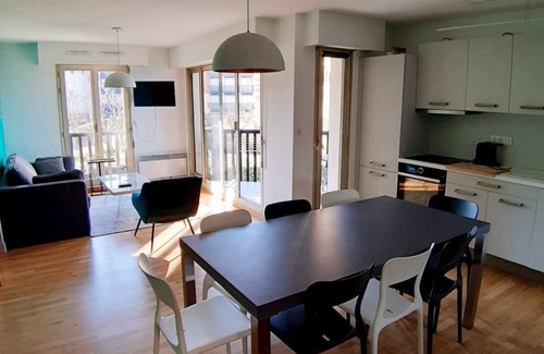 Tourgeville Apartment | Deauville, sea view, apartment 2 bedrooms, 6 people, wifi