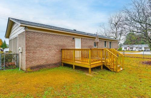 Winterville House | Deck and Fenced Yard Family Home in Winterville