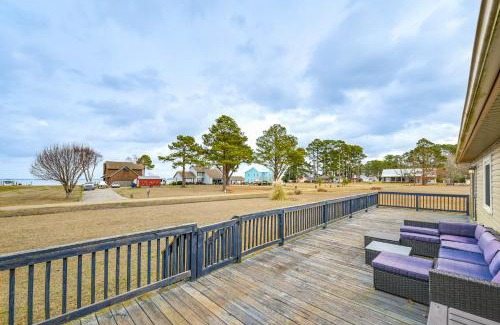 Belhaven House | Deck and Water Views Pungo River Retreat!