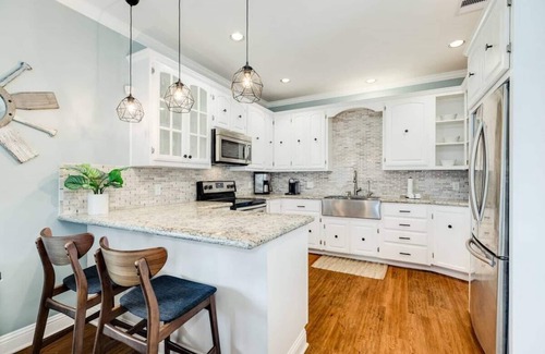 Surfside Beach House | Decks & Screened Porch: Stunning Intracoastal Views!
