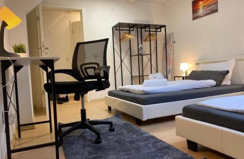 Bad Friedrichshall Apartment | Deluxe Business Suite mit 2 Schlafzimmer & Parkplatz, Netflix Premium, zentral zu Audi & Schwarz Gruppe