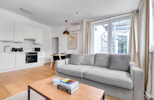 Schottenfeld Apartment | Deluxe Neubau 2BR w/Terrace & Elevator, nr restaurants, by Blueground