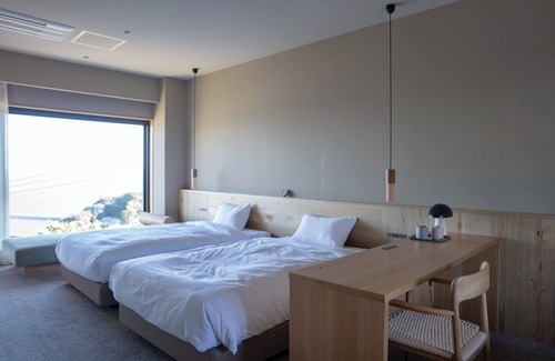 Manazuru Hotel | Deluxe room with ocean view Includes dinner and /Ashigarashimo-gun Kanagawa