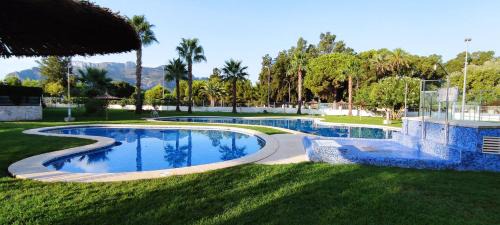 Les Deveses Apartment | Denia Beach Apartment Jardín privado y piscina