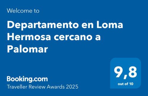 Loma Hermosa Apartment | Departamento en Loma Hermosa cercano a Palomar