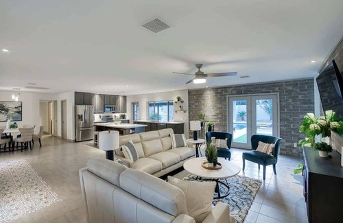Shea North Estates House | Desert Horizon | Golf Simulator, Waterslide, Private Casita, Pool & Spa