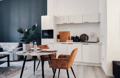 Stadtkern House | *Design loft 50sqm, central & quiet, close to trade fair/HBF