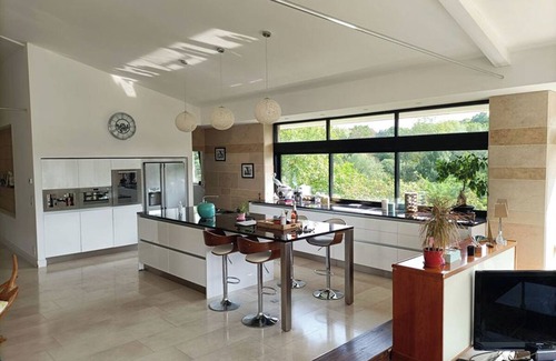 Crevic Villa | Design, Relaxation, Nature, Maison Vue Panoramique, SPA De Nage, Jacuzzi