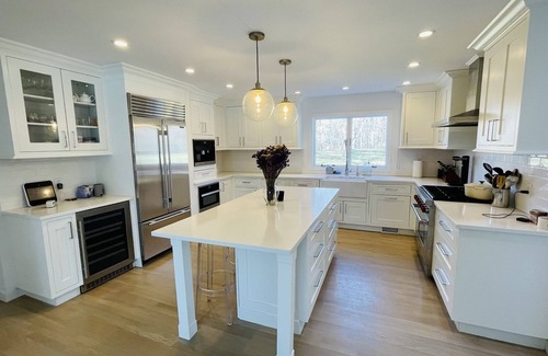 Tuckahoe House | Designer Southampton House family friendly near Shinnecock Golf Course